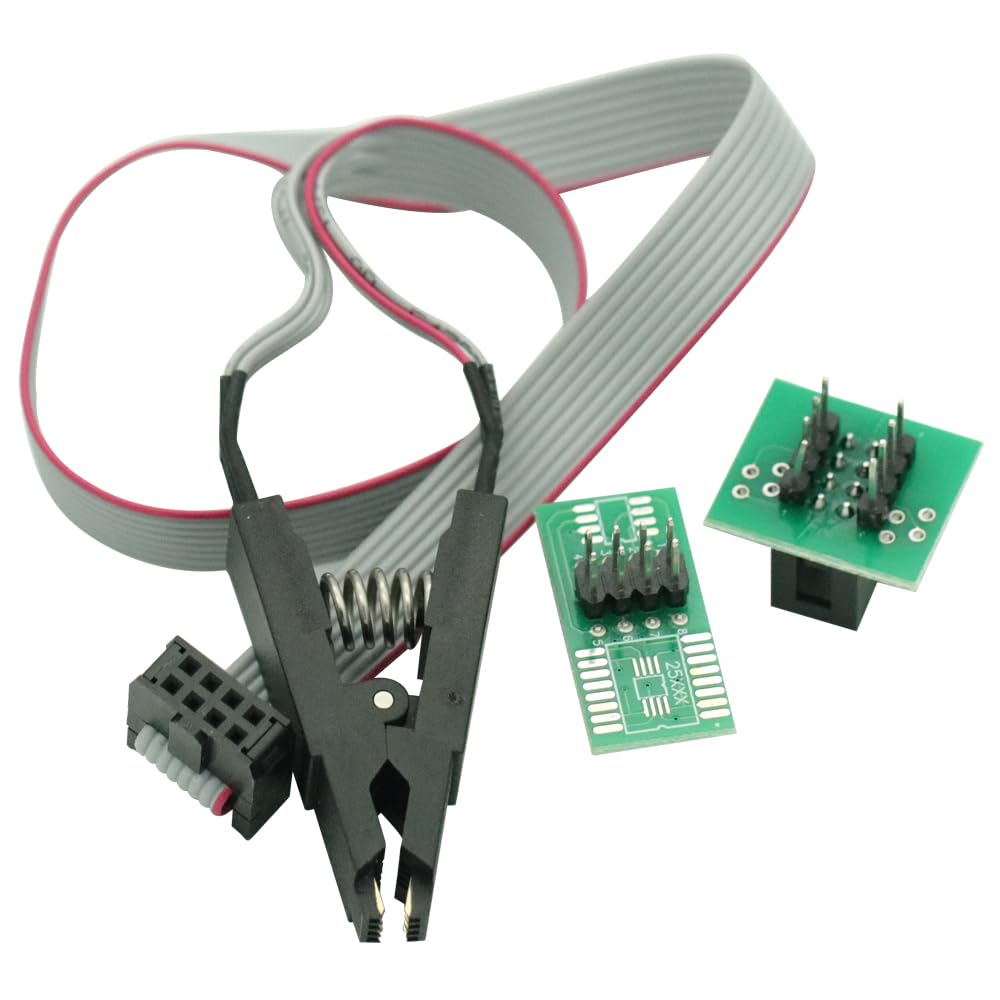 Clip de programme de test SPI BIOS FLASH sans démontage SOP8 24°C 93°C 25LF – Image 3
