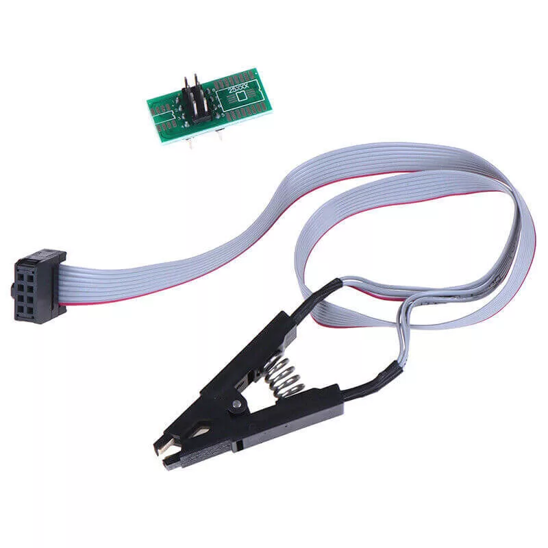 Clip de programme de test SPI BIOS FLASH sans démontage SOP8 24°C 93°C 25LF