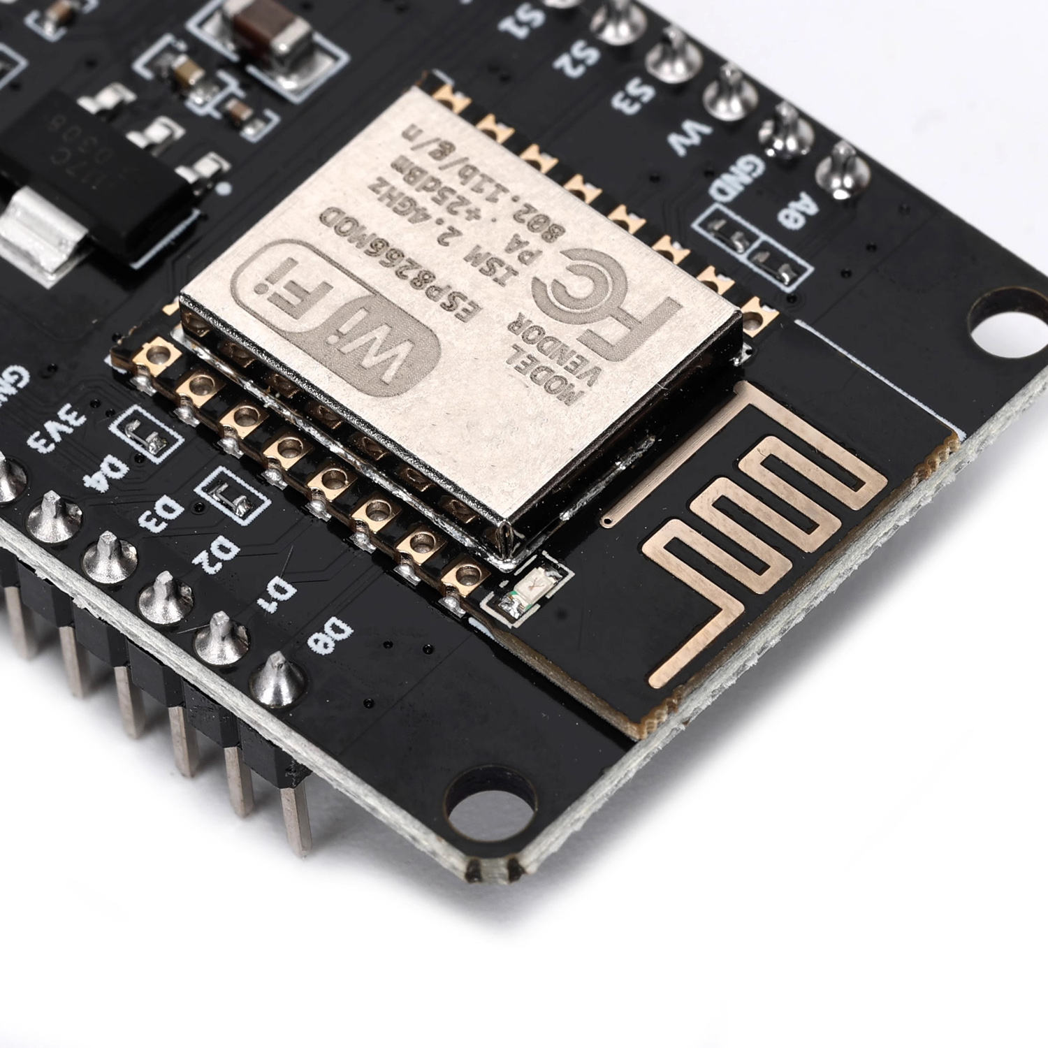 ESP8266 NodeMCU V3 CH340 Type-C 30 broches – module Wi-Fi IoT compatible Arduino IDE – Image 2