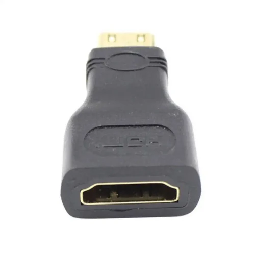Alternative view of Mini HDMI vers HDMI,  adaptateurs HDMI vers mini HDMI plaqués or compatibles pour Raspberry Pi