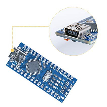 Alternative view of ELEGOO pour Arduino Nano V3.0, carte Nano CH340