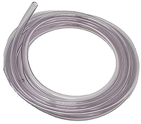 Tubes en vinyle transparent non renforcés de qualité alimentaire en PVC étanche, 50 FT, 1/4 pouce ID x 3/8 pouce OD