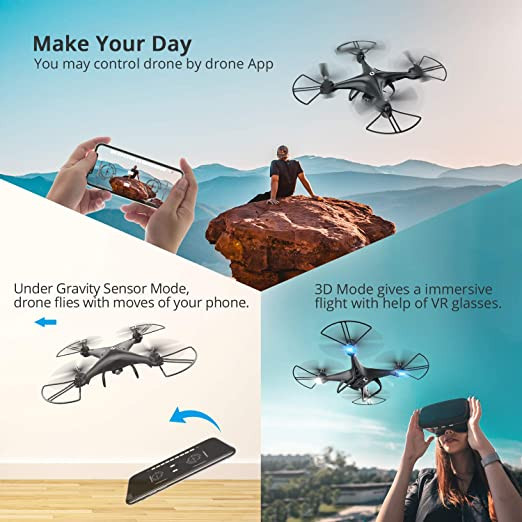 Drone Holy Stone HS110D FPV avec caméra HD 720P – Image 3