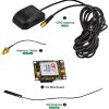 KEYESTUDIO SIM5320E Module 3G / Carte de développement SMS GSM GPRS avec antennes GPS et adaptateur pour Arduino