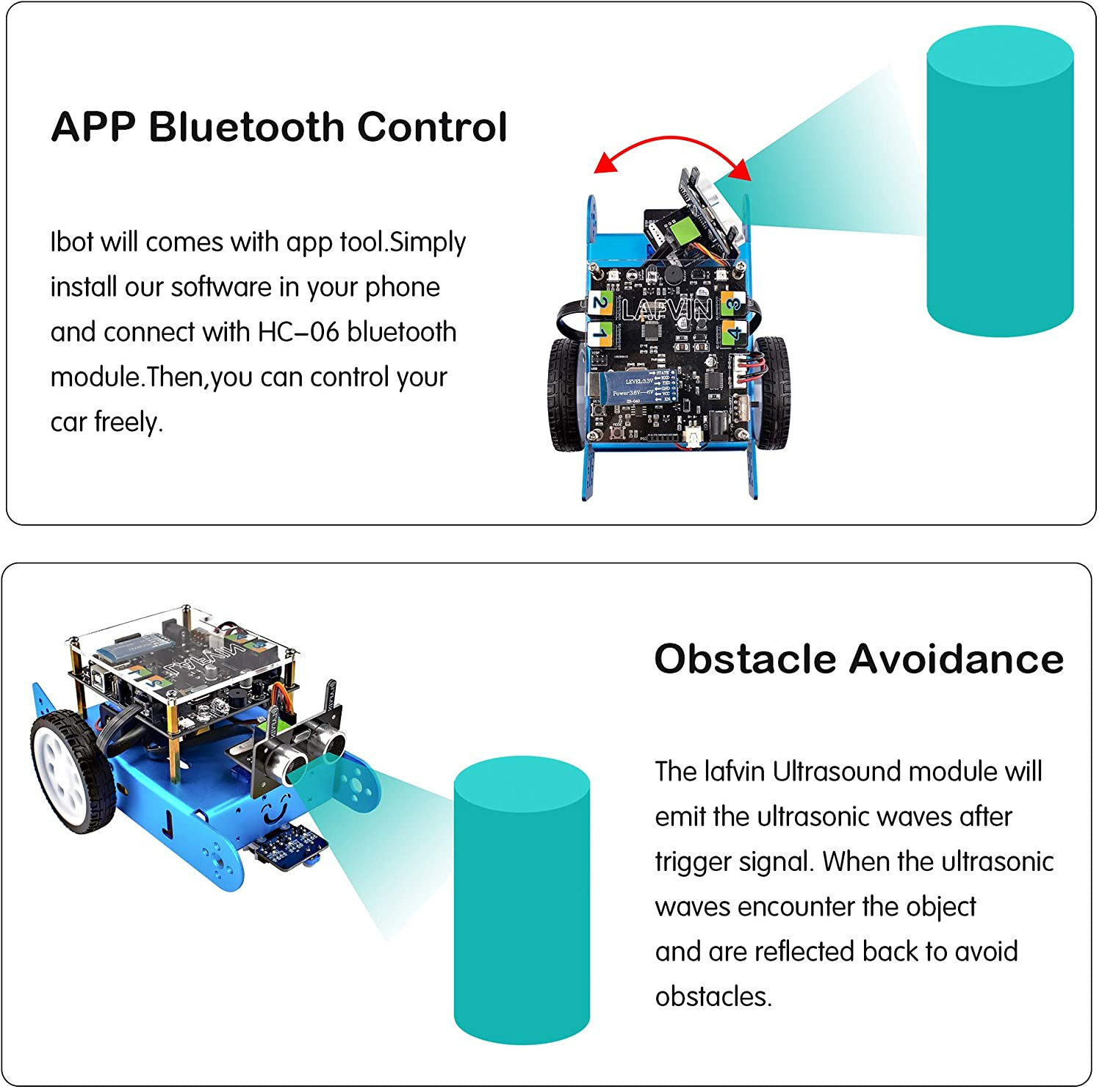 Robot Éducation Programmable Kit De Voiture Éducation STEM, Compatible avec Arduino IDE – Image 2