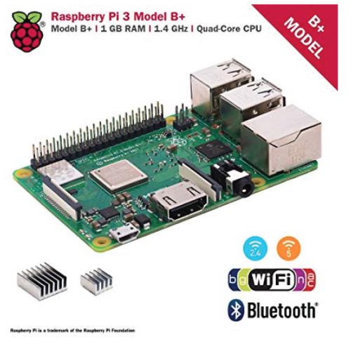 Alternative view of CanaKit Raspberry Pi 3 avec alimentation micro USB 2,5 A (répertoriée UL)
