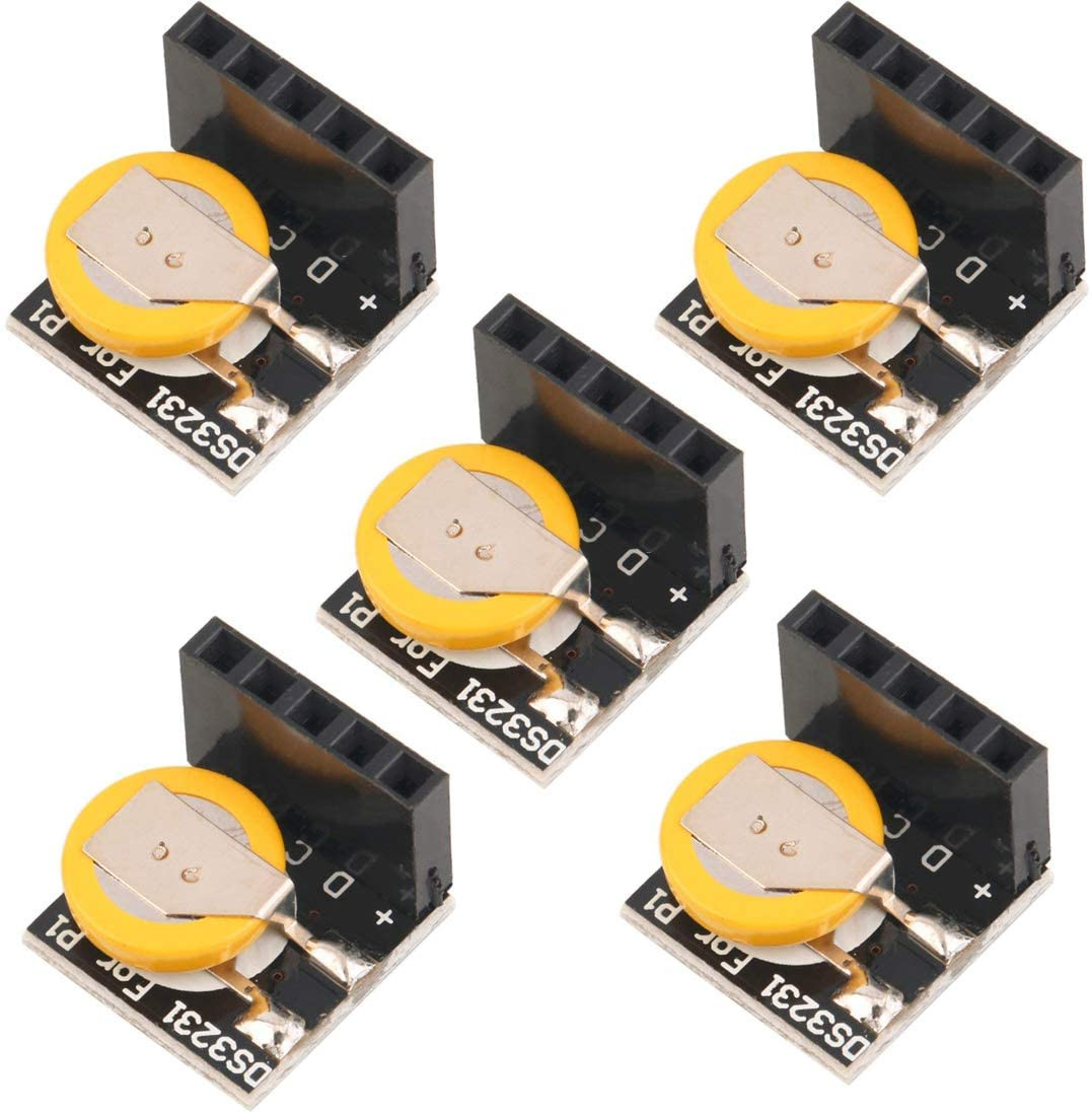 HiLetgo DS3231 Module d'horloge en temps réel RTC haute précision 3.3V / 5V pour Arduino Raspberry Pi