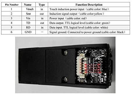 Module de capteur de lecteur d'empreintes digitales AS608, module d'empreintes digitales optique – Image 6