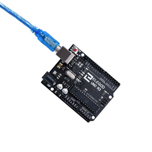 Alternative view of microcontroller Uno R3 Atmega328p ch340g pour Arduino