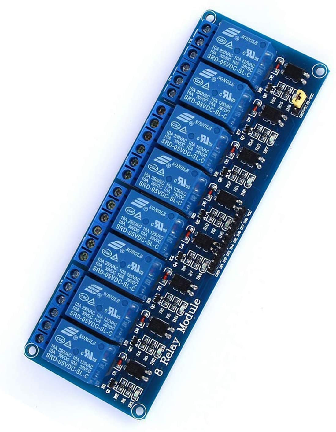 8 Canaux CC 5 V CC 230 V Module de relais – Image 4