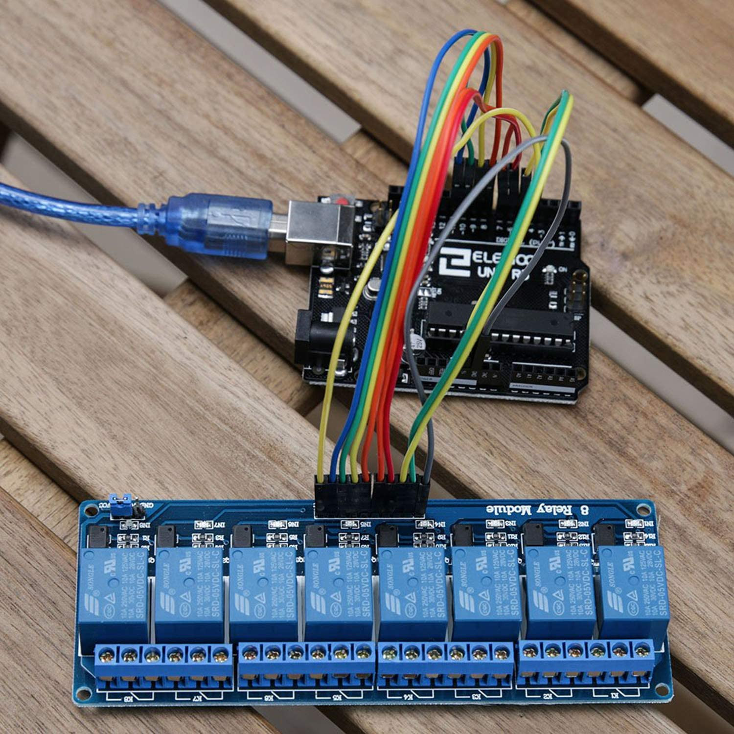 8 Canaux CC 5 V CC 230 V Module de relais – Image 6