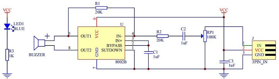 Module de haut-parleur 2 pièces, électronique g Dupont 3P 20 cm amplificateur de câble lecteur de musique pour Arduino – Image 6