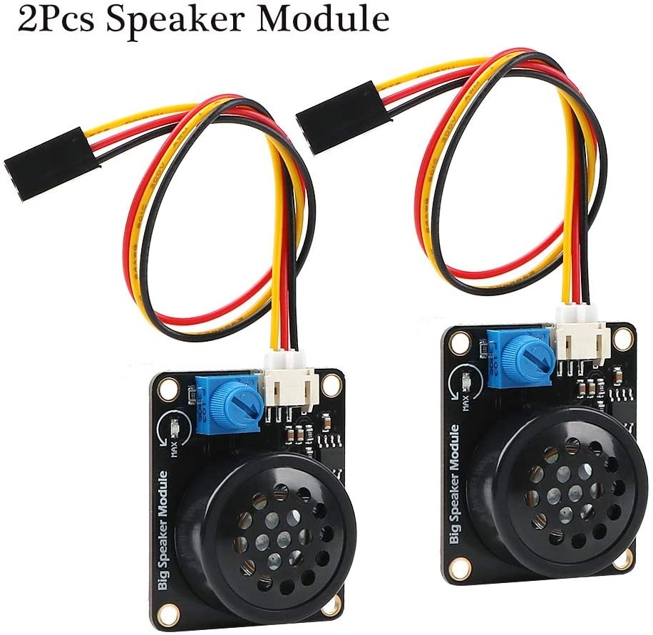 Module de haut-parleur 2 pièces, électronique g Dupont 3P 20 cm amplificateur de câble lecteur de musique pour Arduino