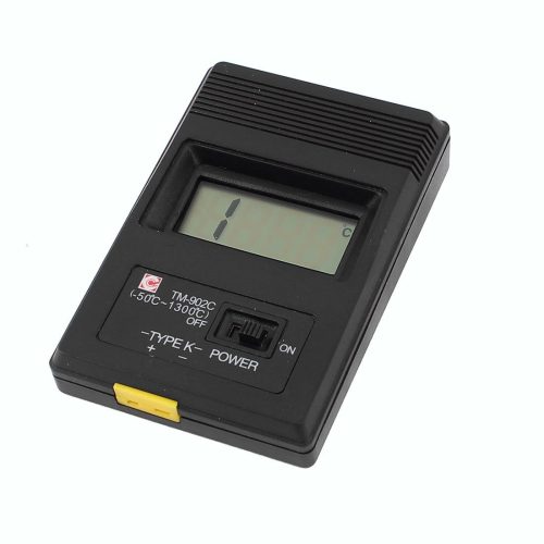 Alternative view of LCD Thermomètre numérique de type K TM-902C avec fil de thermocouple