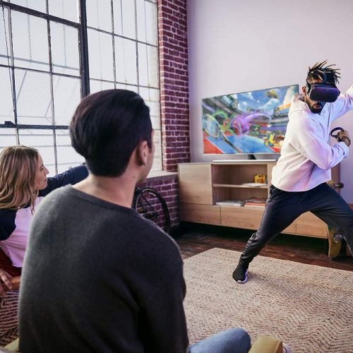 Alternative view of Casque de jeu VR tout-en-un Oculus Quest - 64 Go