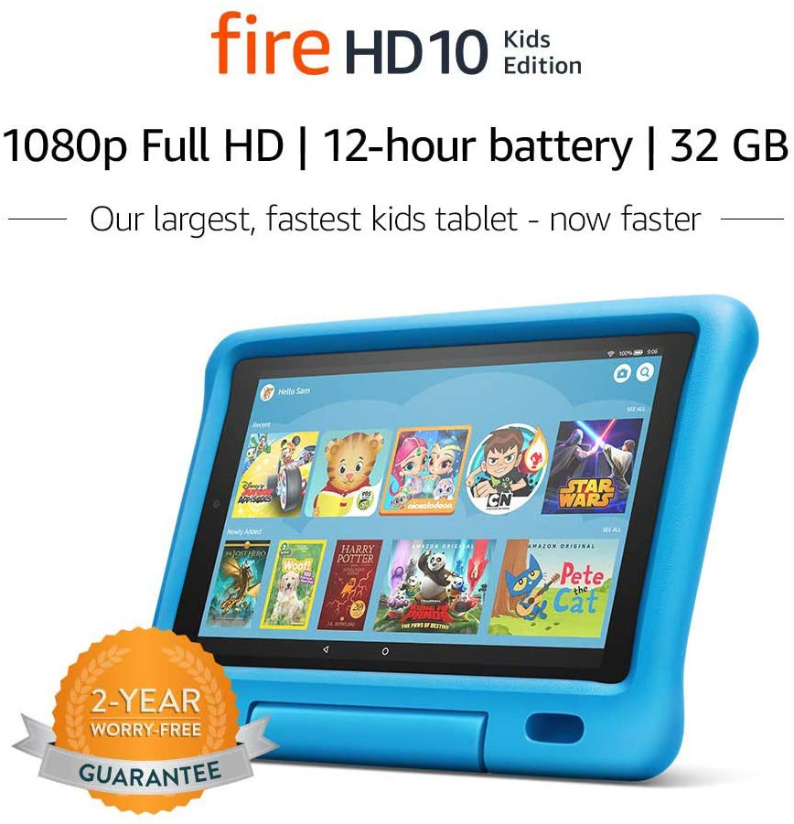 Tablette Fire HD 10 Kids Edition - Écran Full HD 10,1 1080p, 32 Go – Image 2