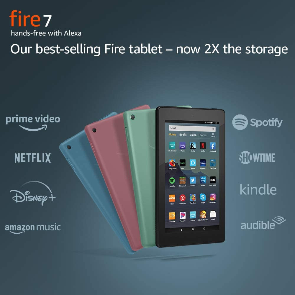 Tablette Fire HD 8, écran HD 8" (20,3 cm), 16 Go (Noir) - avec offres spéciales – Image 2