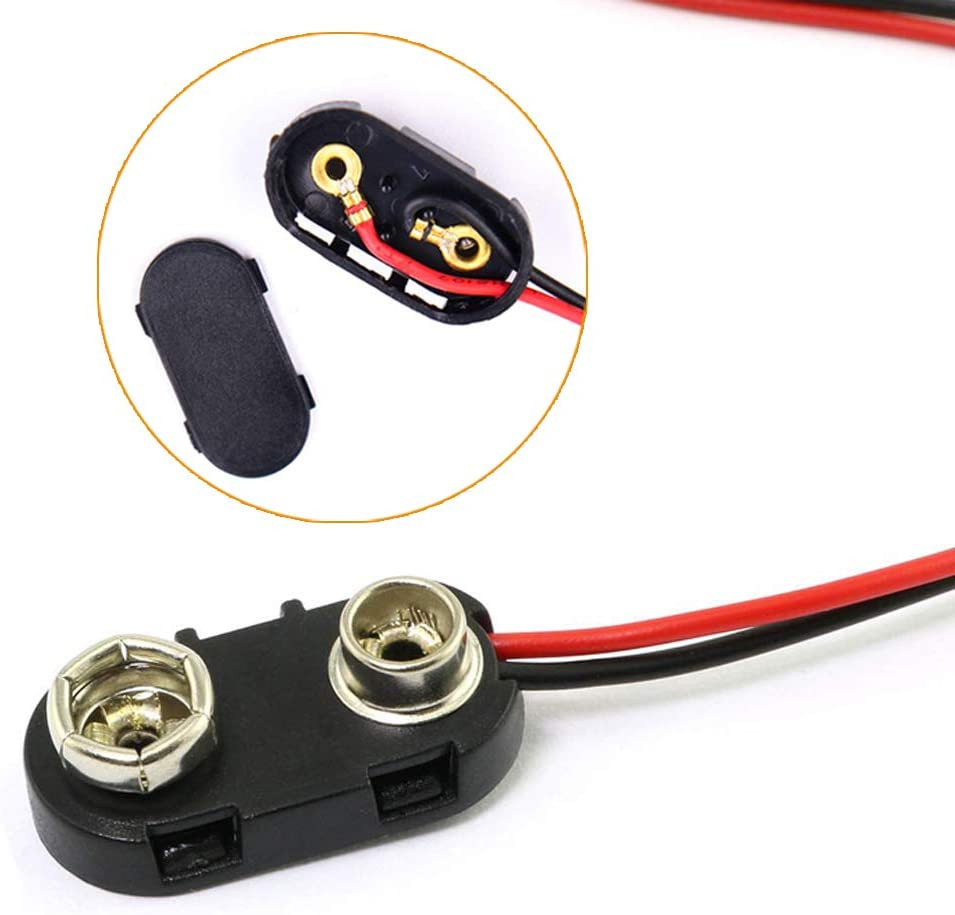 Connecteur de clip de batterie 9 V