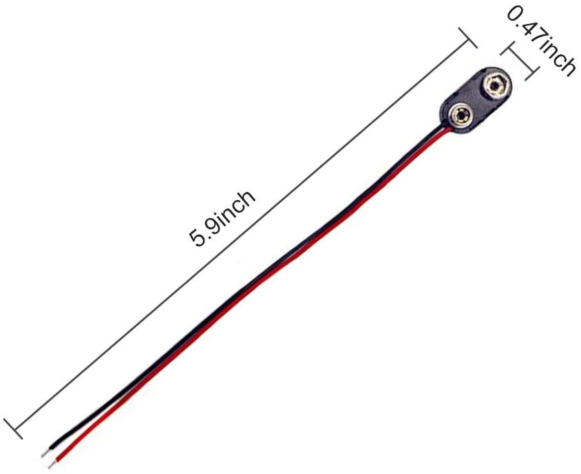 Connecteur de clip de batterie 9 V – Image 3