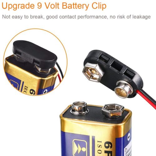 Alternative view of Connecteur de clip de batterie 9 V