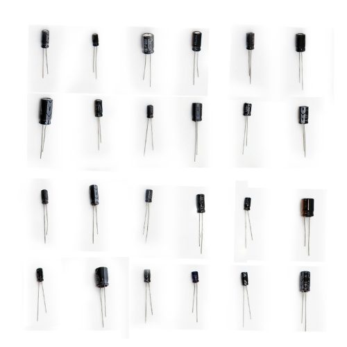Alternative view of OCR 24Value 500pcs Condensateur électrolytique Assortiment Box Kit Range 0.1uF  1000uF
