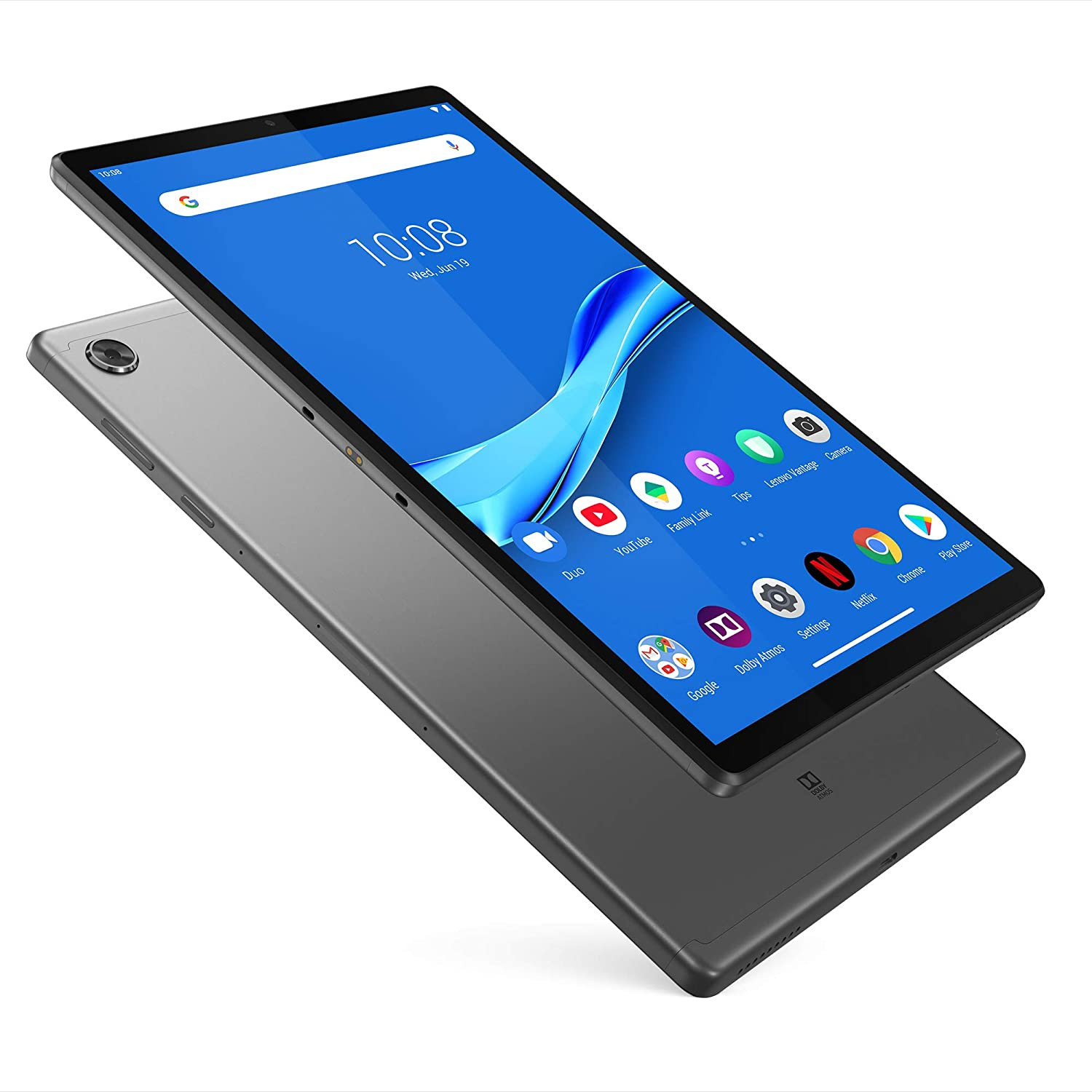 Lenovo Tab M10 Plus, 10.3" FHD Android Octa-Core Processor, 64GB Storage, 4GB RAM, Iron Grey, ZA5T0300US