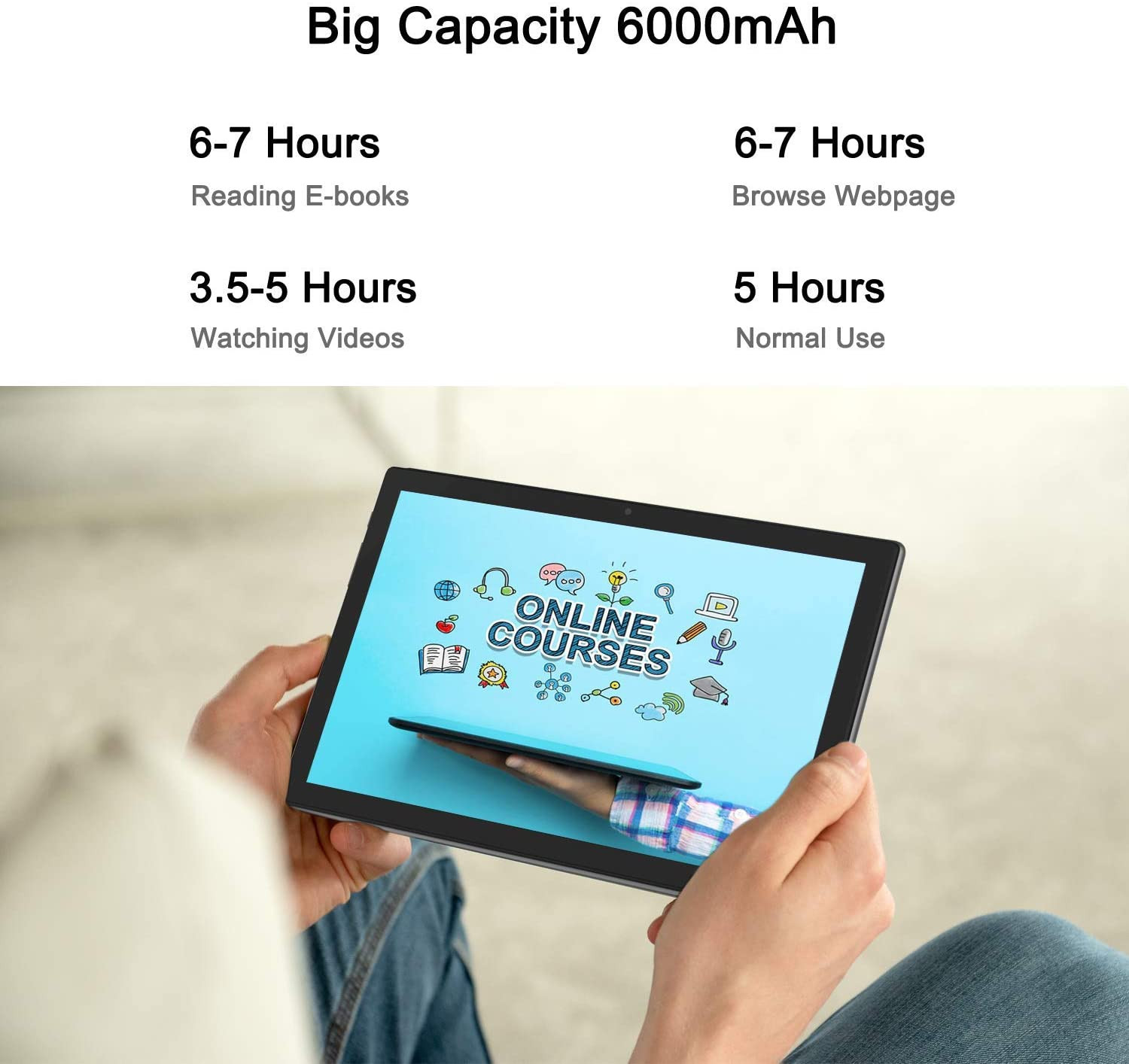 Tablette octa-core Wi-Fi 5G 10 pouces – Image 5