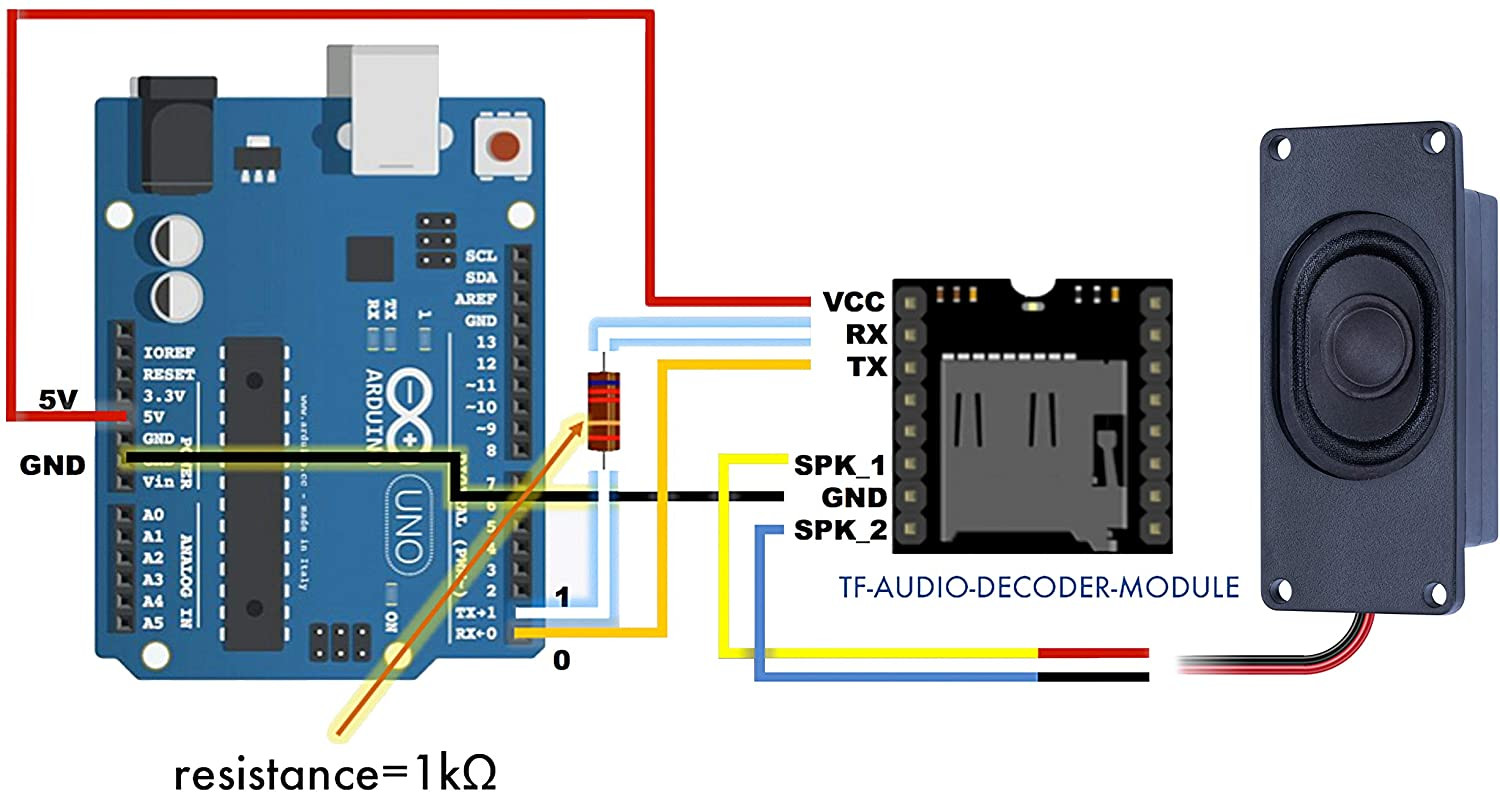 Haut-parleur CQRobot 3 Watt 8 Ohm pour Arduino – Image 4