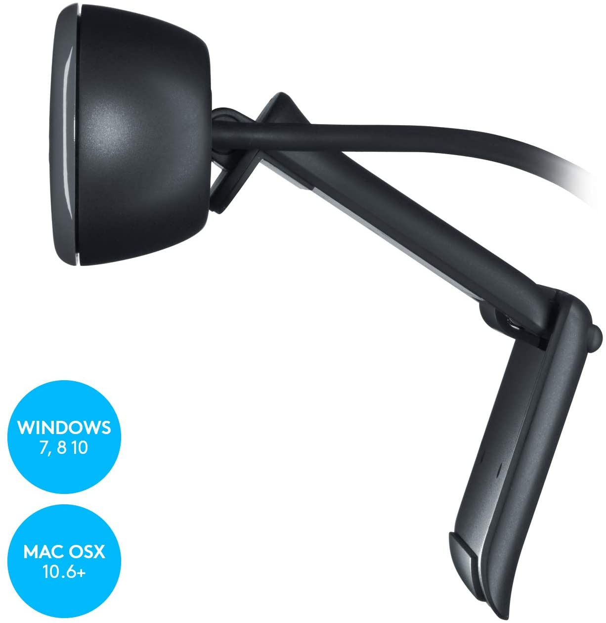 Webcam Logitech C270 3MP USB 2.0 Black – Image 5
