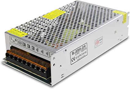 Alimentation à Découpage 10A 240W Adaptateur Transformateur de Puissance pour Les Bandes de LED, Caméra de Vidéosurveillance