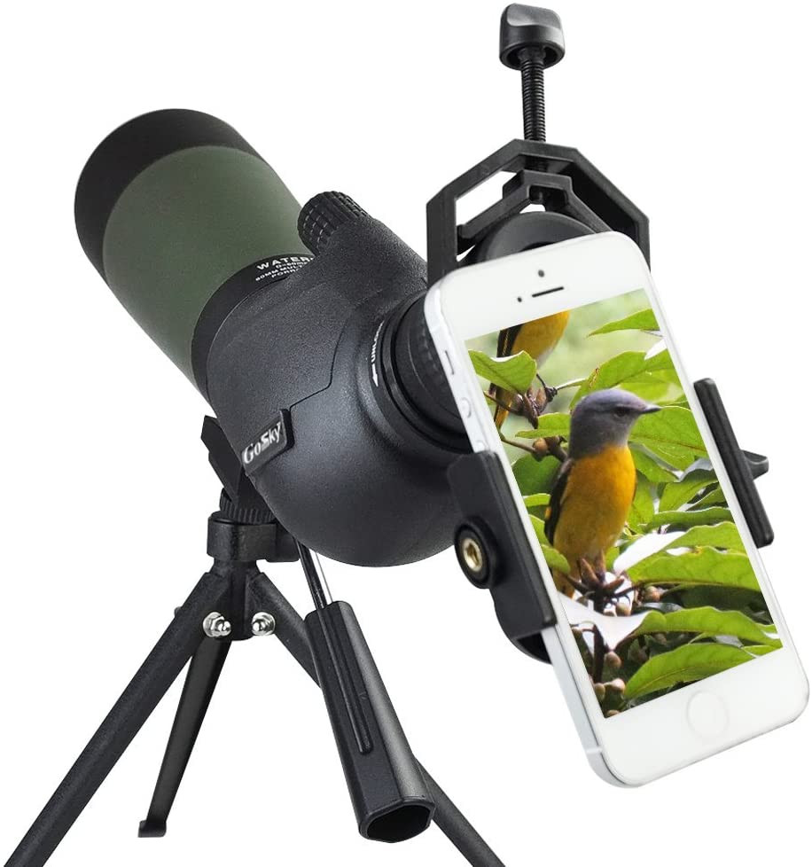 Prism Spotting Scope - Portée étanche pour l'observation des oiseaux, tir à l'arc, tir à l'arc, activités de plein air