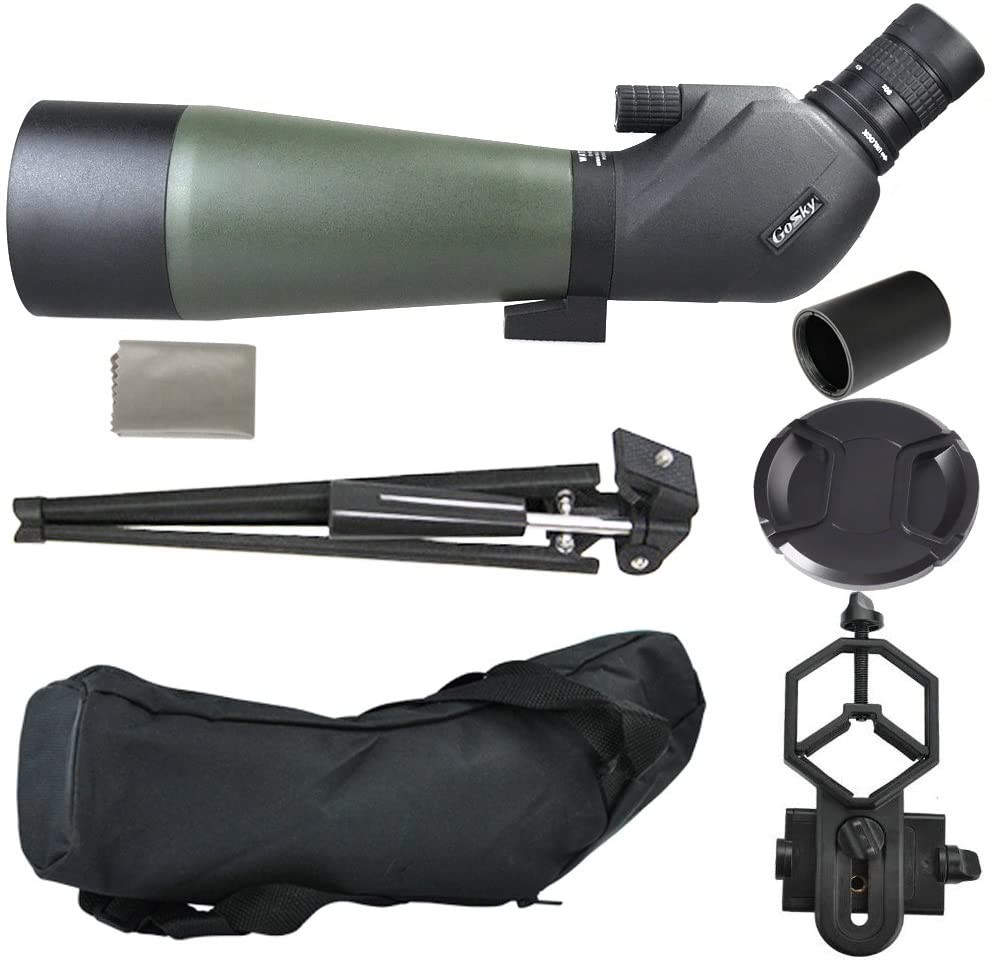 Prism Spotting Scope - Portée étanche pour l'observation des oiseaux, tir à l'arc, tir à l'arc, activités de plein air – Image 6