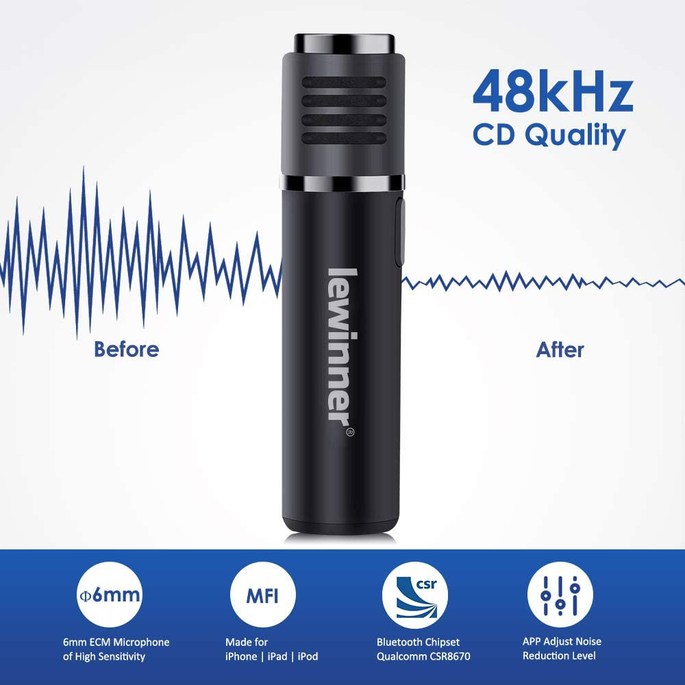 Micro cravate lavalier sans fil Bluetooth – Image 3
