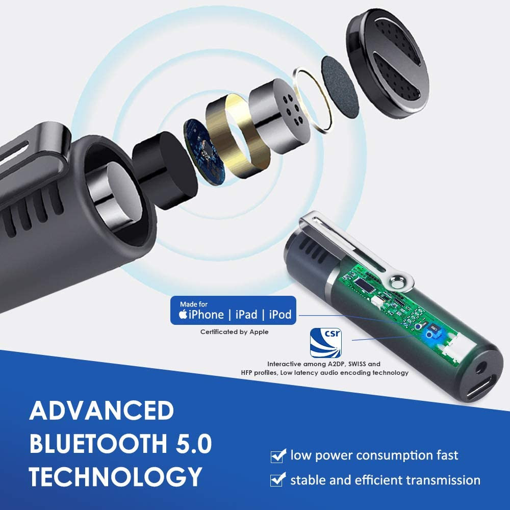 Micro cravate lavalier sans fil Bluetooth – Image 4