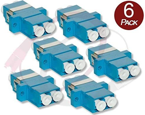 Coupleurs duplex LC à LC femelle à femelle Adaptateur f / f lc / lc femelle / femelle coupleur sm mm pack de 6
