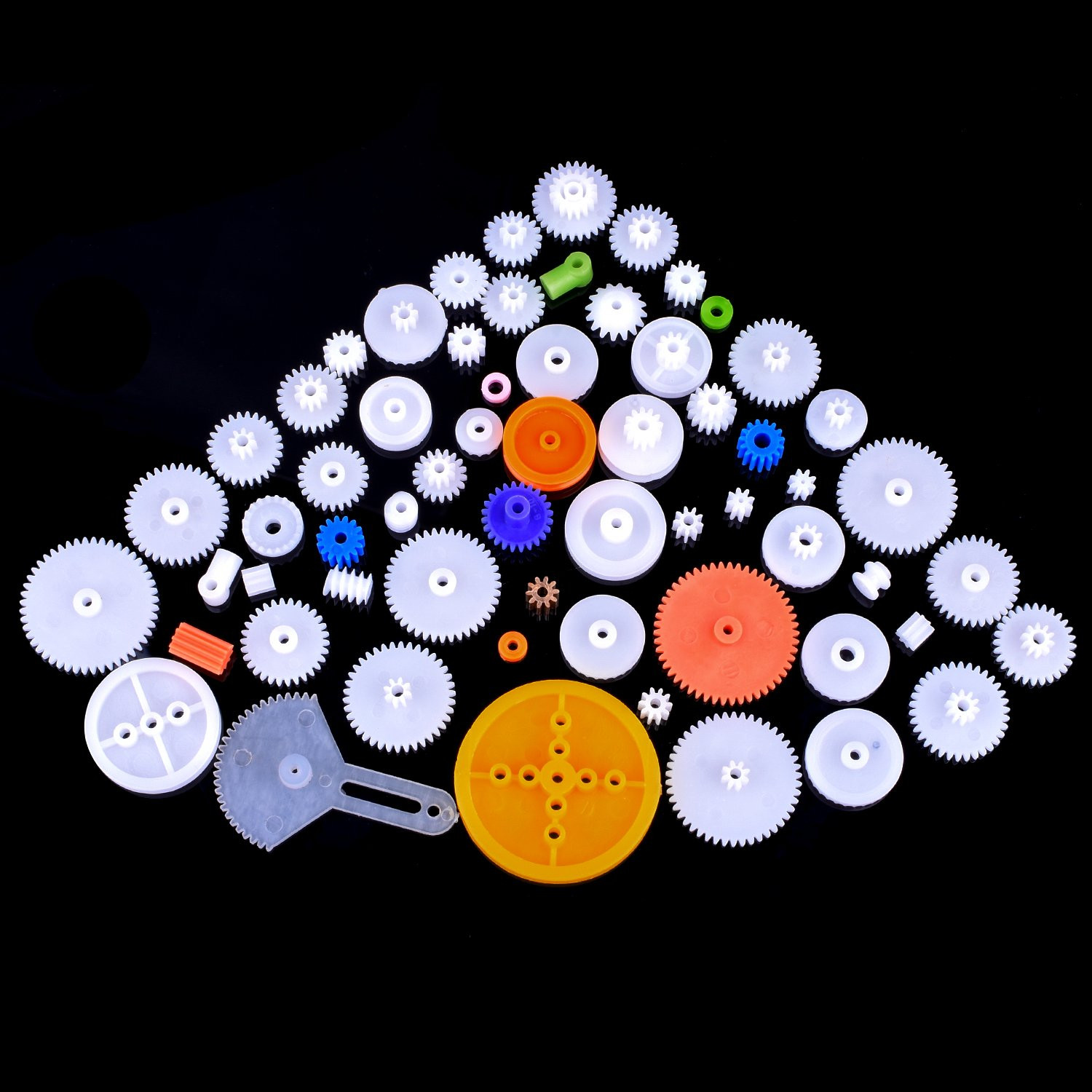 AUKUYEE 78 pièces ensemble d'engrenages en plastique – Image 2