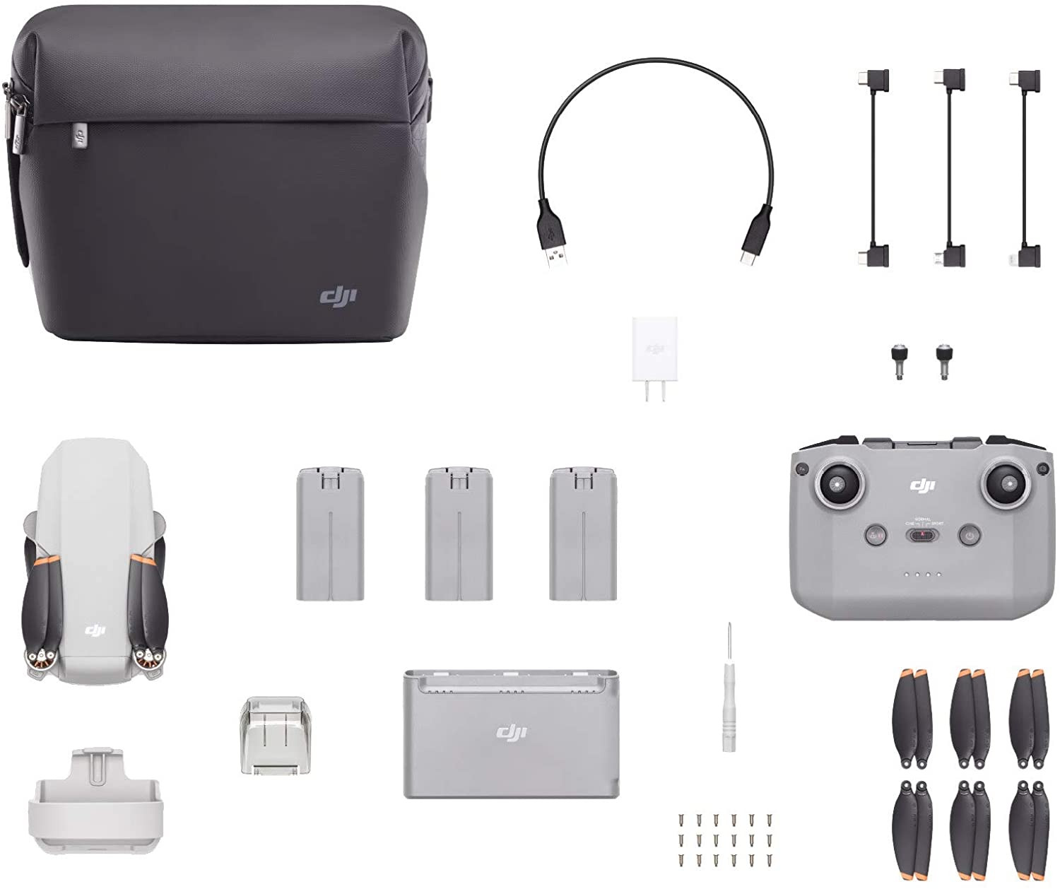 DJI Mini 2 Fly More Combo - Drone pliable ultraléger, cardan 3 axes avec caméra 4K, – Image 10