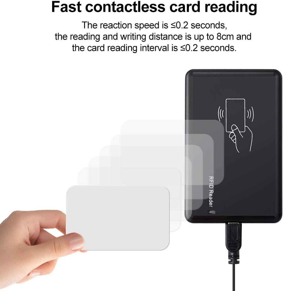 Lecteur RFID double fréquence USB 13.56 mhz + 125 khz – Image 5