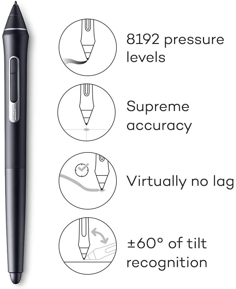 Tablette graphic de dessin Wacom DTK1660K0A Cintiq 16 avec écran – Image 3