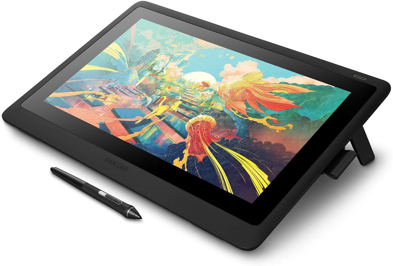 Tablette graphic de dessin Wacom DTK1660K0A Cintiq 16 avec écran