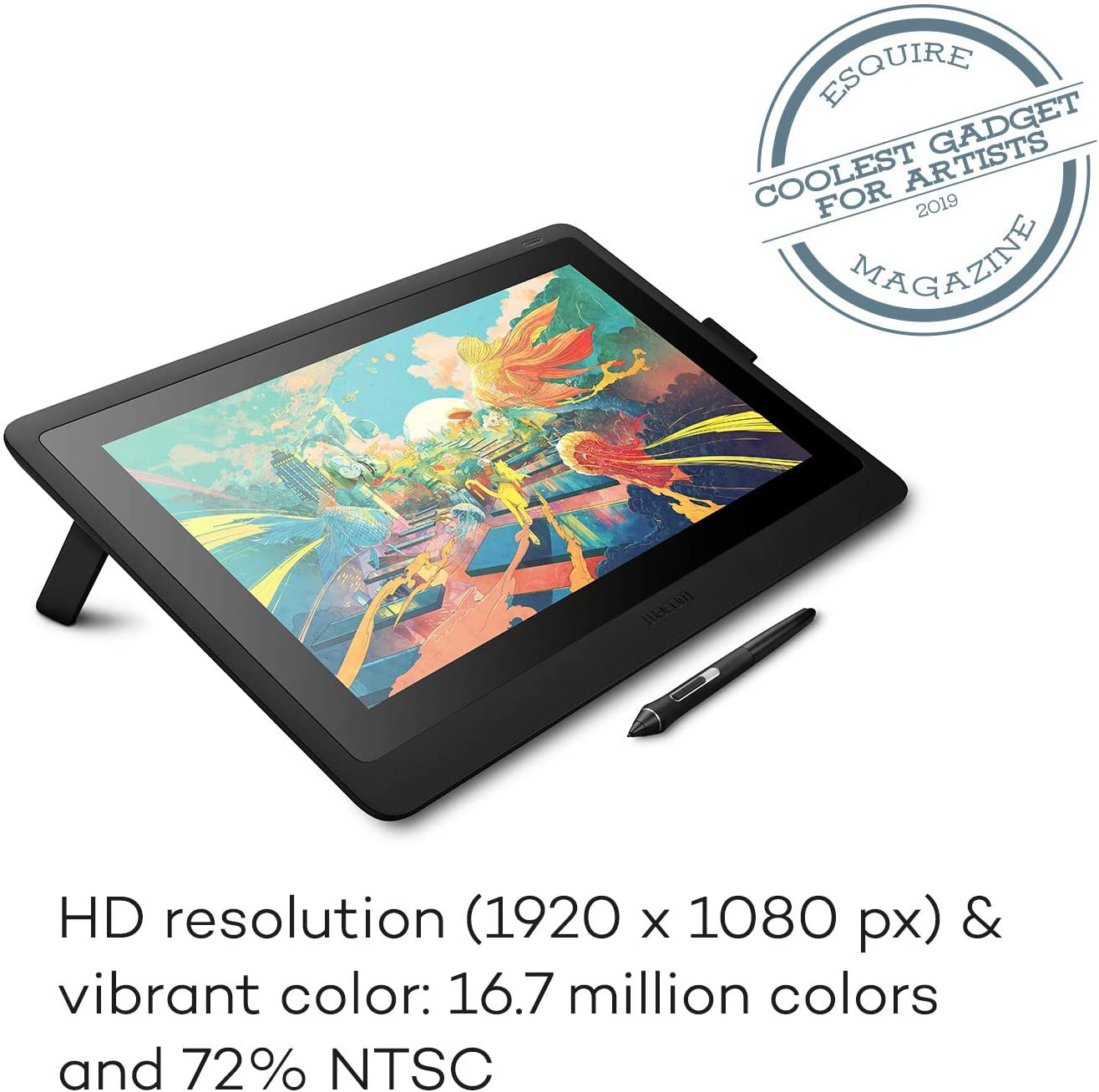Tablette graphic de dessin Wacom DTK1660K0A Cintiq 16 avec écran – Image 6
