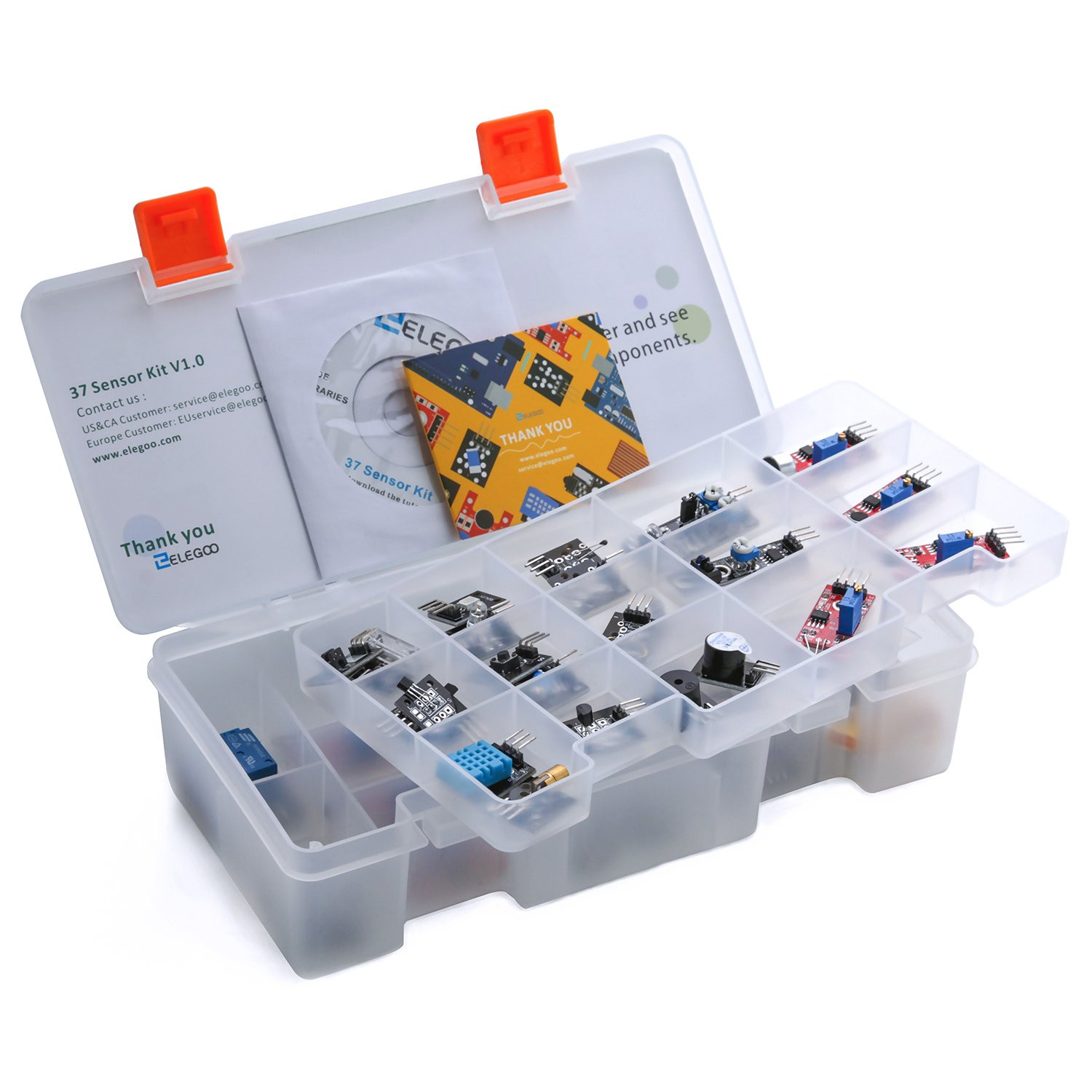 ELEGOO 37 Sensor kit v1.0 compatible avec arduino – Image 2