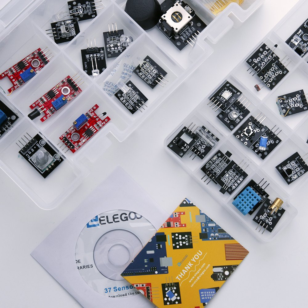 ELEGOO 37 Sensor kit v1.0 compatible avec arduino – Image 9
