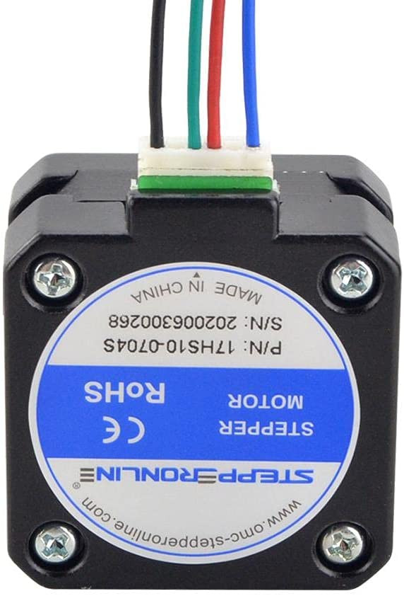 Roll over image to zoom in Moteur pas à pas bipolaire STEPPERONLINE Nema 17 0.7A 13Ncm (18.4oz.in) 17HS10-0704S – Image 4