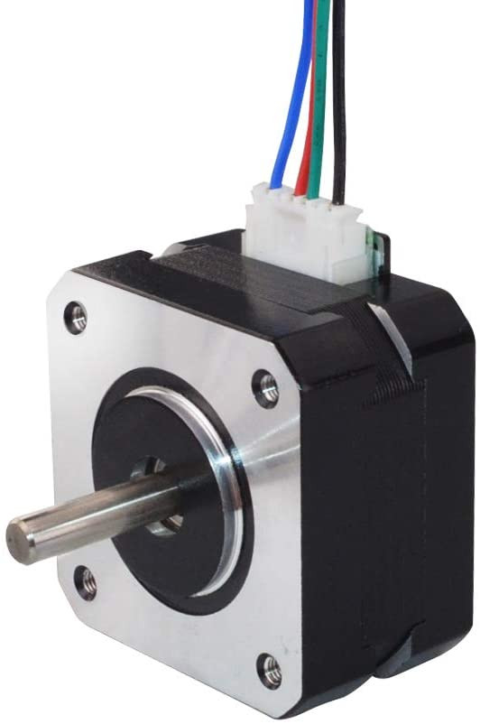Roll over image to zoom in Moteur pas à pas bipolaire STEPPERONLINE Nema 17 0.7A 13Ncm (18.4oz.in) 17HS10-0704S
