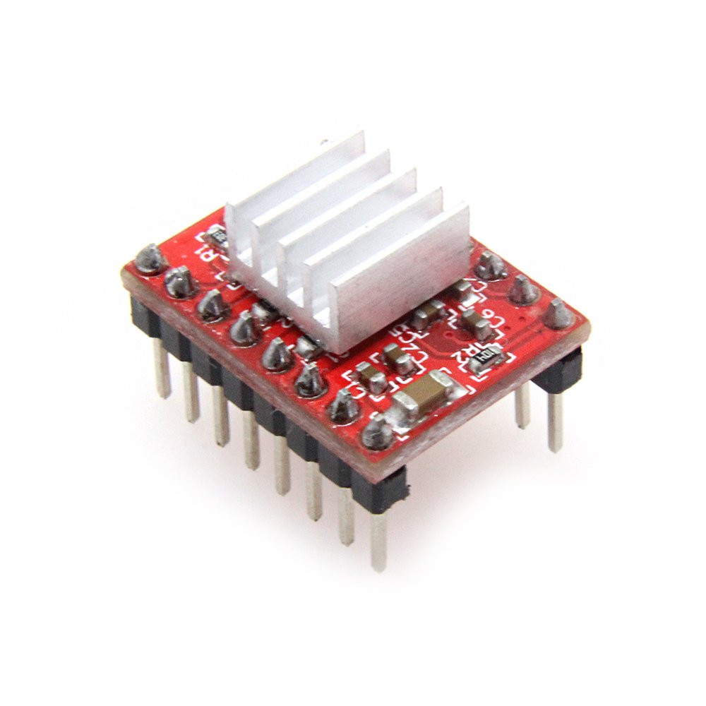 Module Pilote de moteur pas à pas compatible A4988 avec dissipateur de chaleur – Image 4