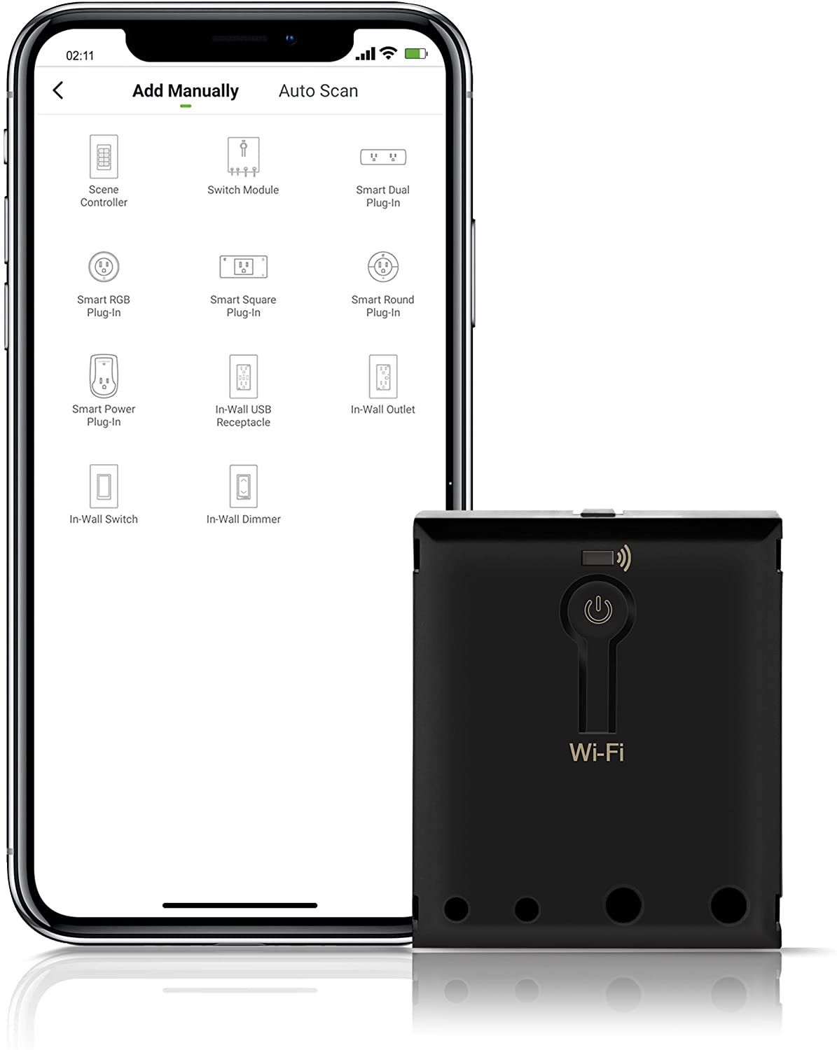 Module de relais WiFi télécommande sans fil, interrupteur intelligent caché pour ventilateurs, lumières, prises, 120-240VAC, 10A