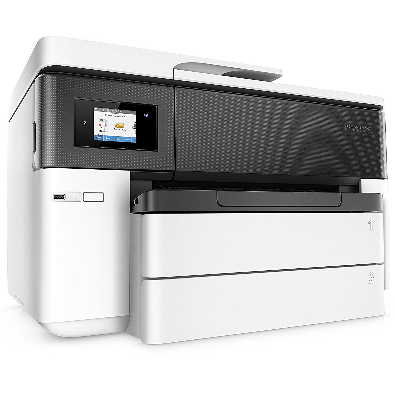 HP IMPRIMANTE OFFICE JET PRO MULTIFONCTION COULEUR 7740 A3 – Image 4