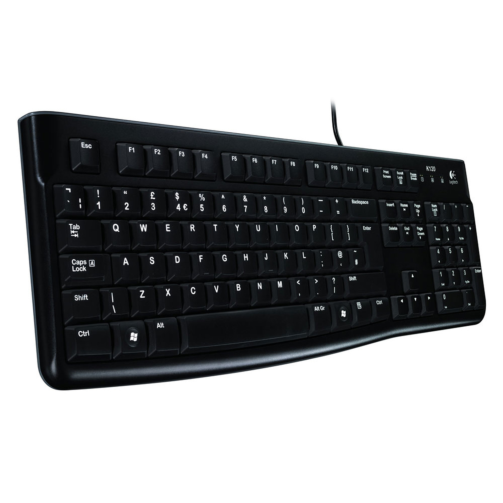 LOGITECH CLAVIER AVEC FIL K120 ORIGINAL – Image 2