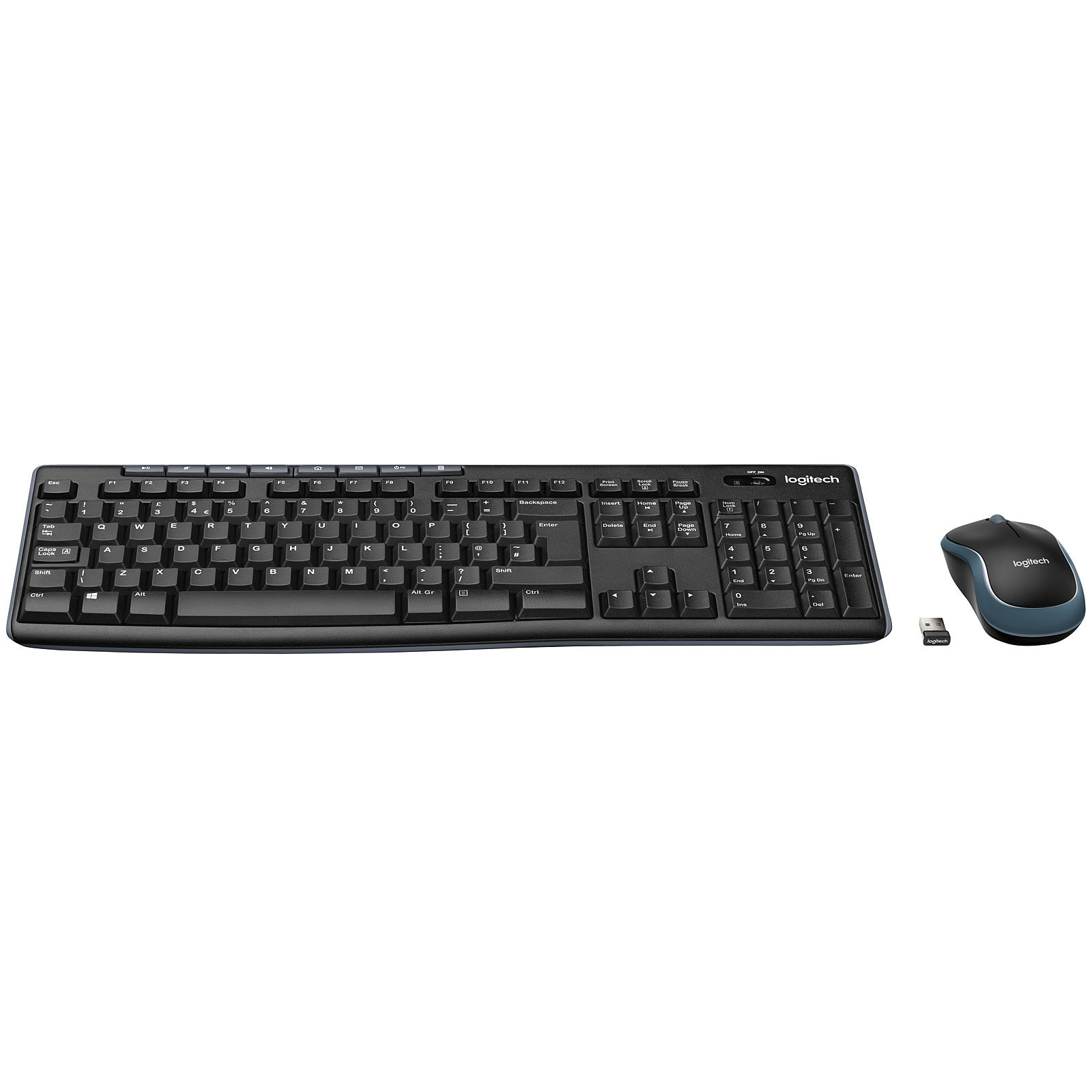 LOGITECH SOURIS + CLAVIER ORDINATEUR MK270 – Image 3